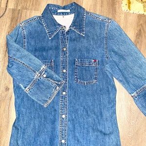 Denim dress